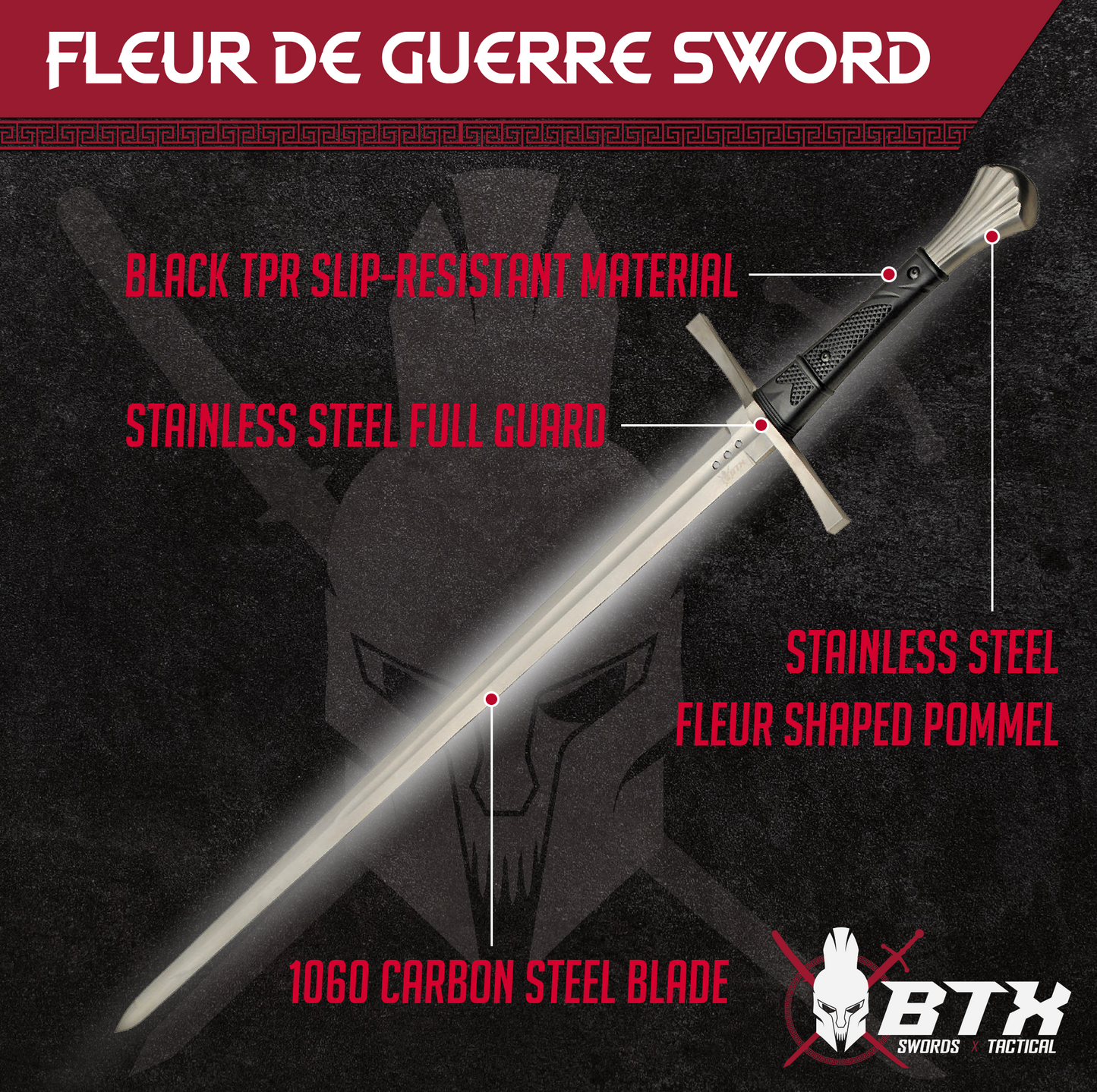 BTX Fleur De Guerre Sword
